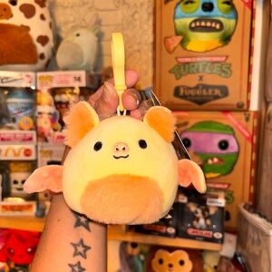 New Meghan Squishmallow Fruit Bat Clip